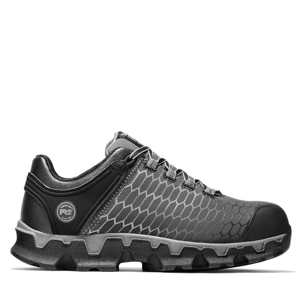 Zapatos De Seguridad Timberland Hombre Pro® Powertrain Sport Alloy Toe Eh Negras/Gris - Chile DHF-75